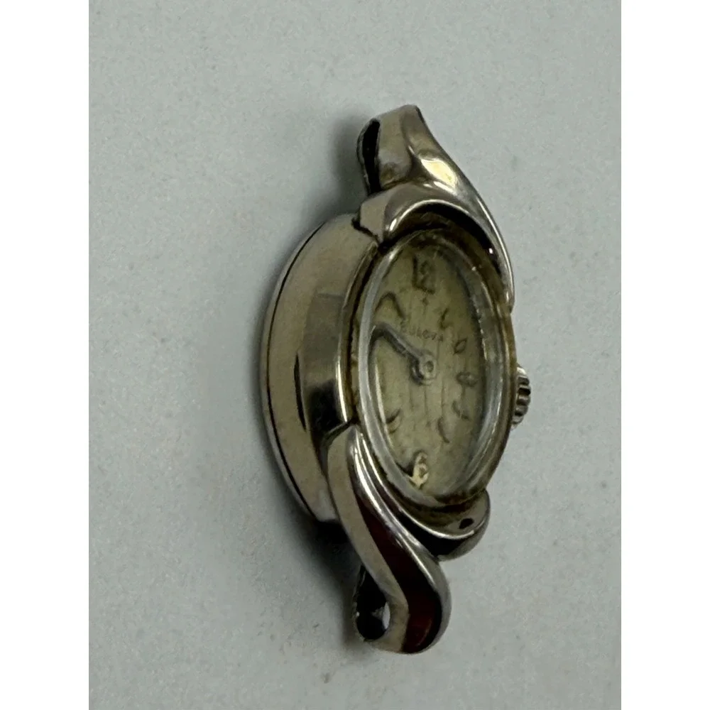 Bulova 1965 No Band Ladies Watch M5 Manual Wind Not Working 10K RGP 13MM